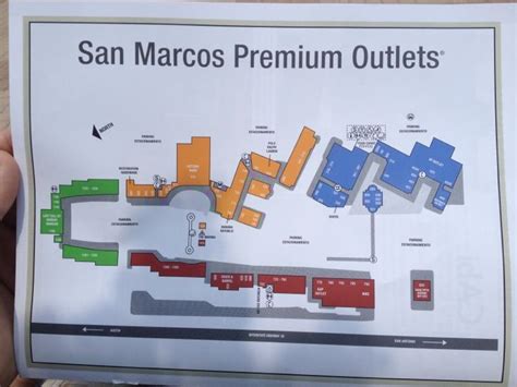 san marcos outlets center map.